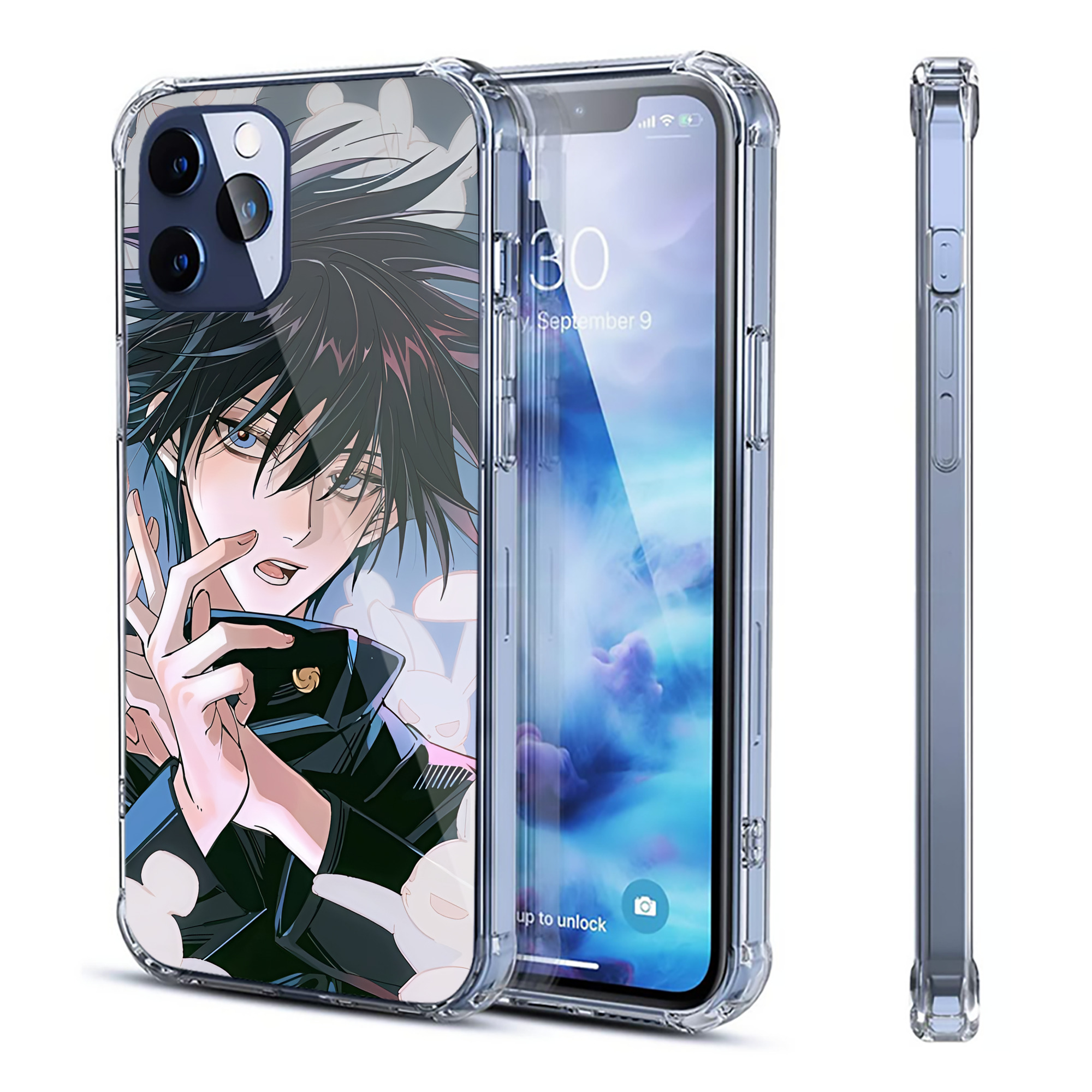 （画像用） SPY×FAMILY间谍家家酒 【iPhone 12シリーズ対応】透明スマホケース（クリアソフトケース）